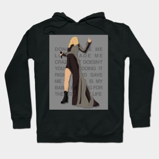 Don't Blame Me Poster Print Hoodie